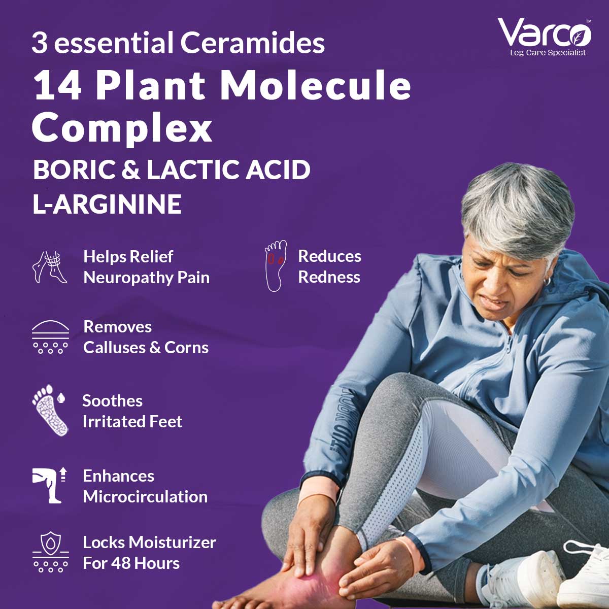 Varco Leg Varco DiaFoot Crème – Varco Leg Care