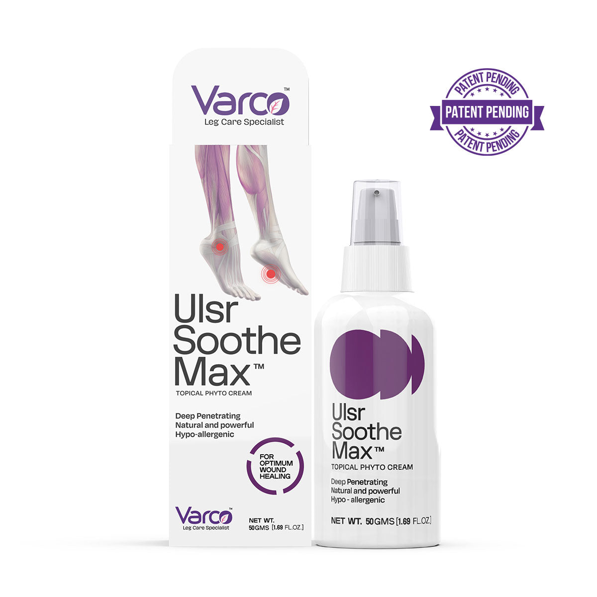 Varco Leg Ulsr Soothe Max – Varco Leg Care