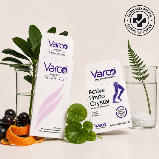 Advance Varicose Vein Phyto Oil with Bioactive Compounds & Topical Magnesium Soak